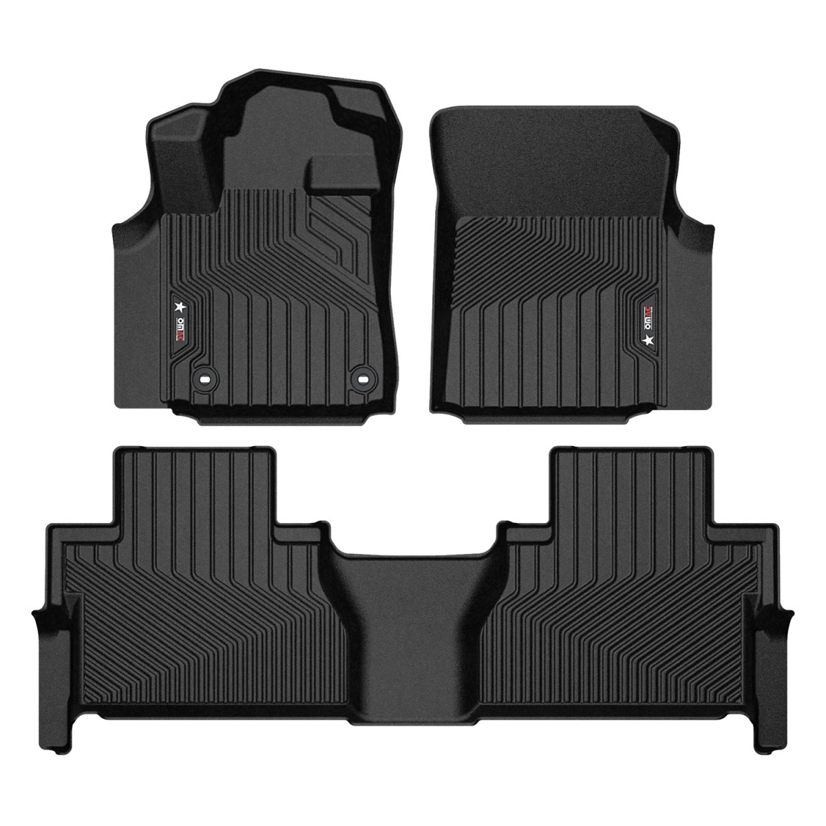 Toyota Tundra Floor Mats - Front + Rear - Omac - Texan - 2022